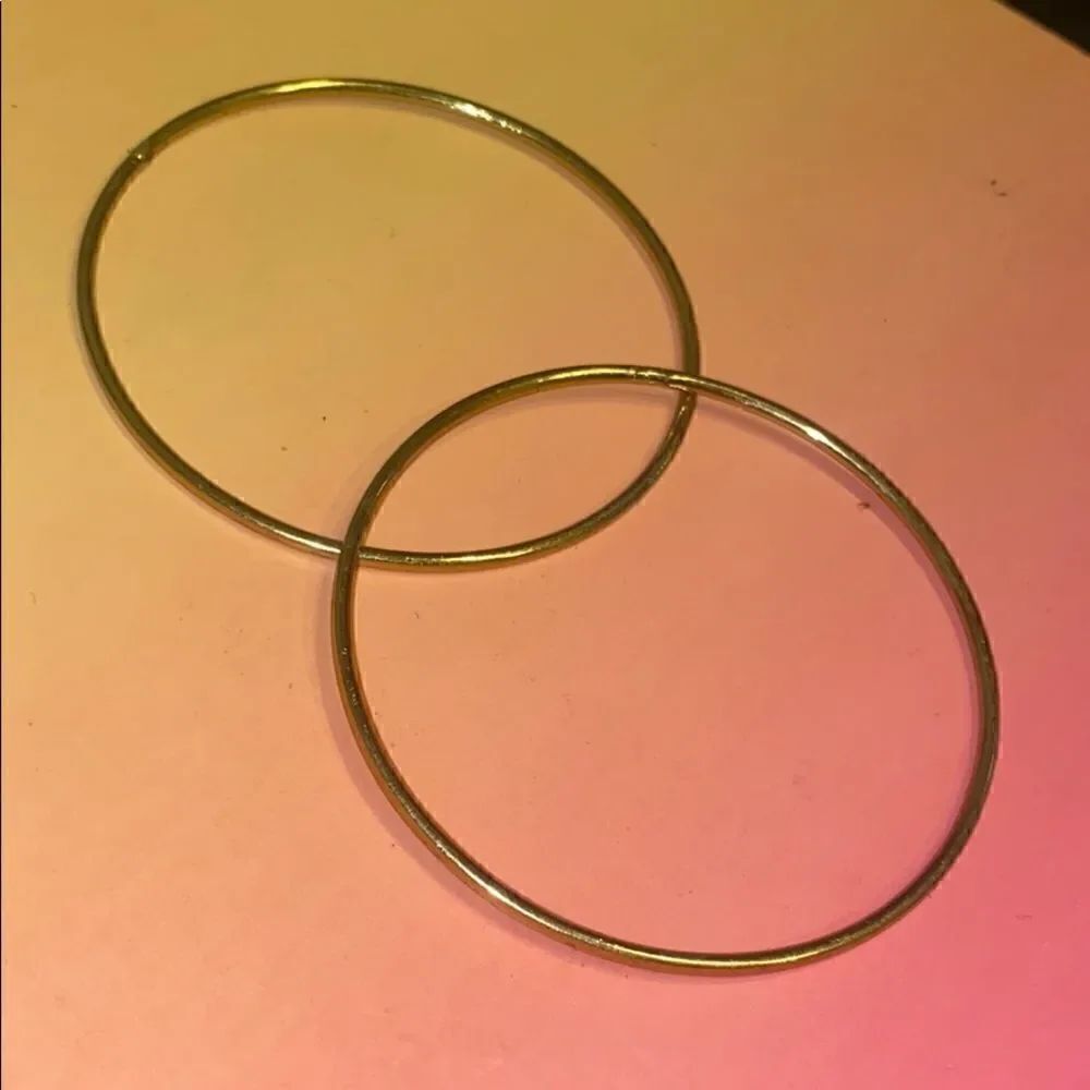 2 Gold - LIKE NEW - Bangles - Bracelet